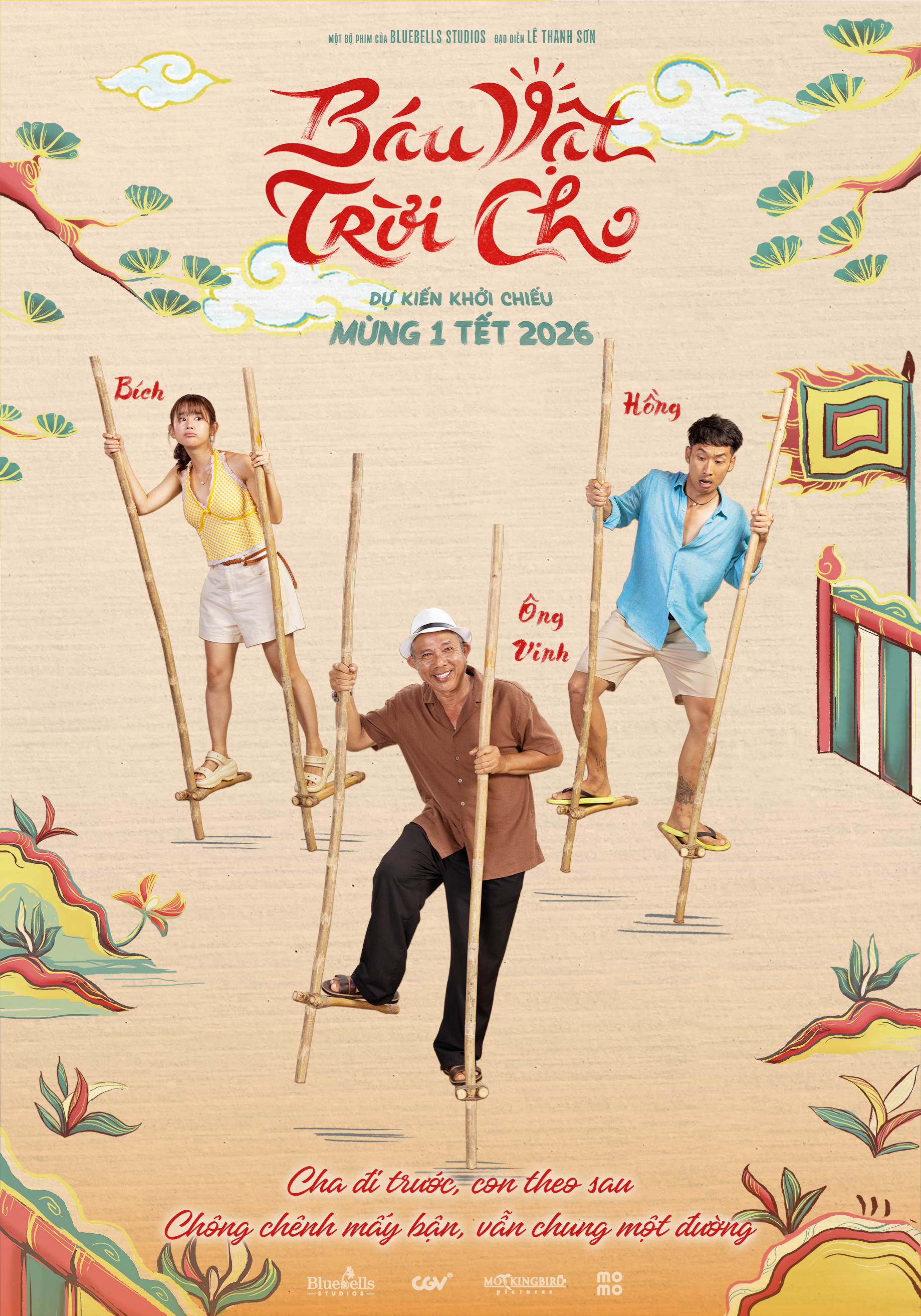 'Báu vật trời cho' 'chơi lớn', tung 6 tấm poster giới thiệu hệ thống nhân vật chồng chéo