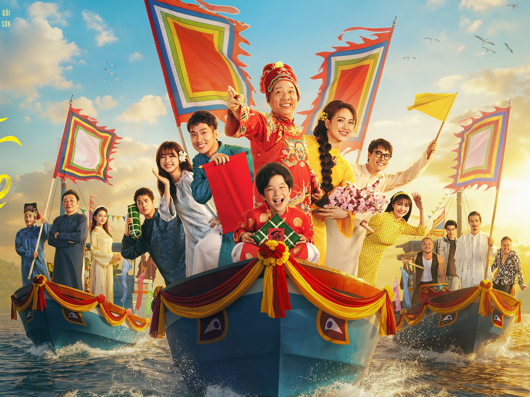 'Báu vật trời cho' 'chơi lớn', tung 6 tấm poster giới thiệu hệ thống nhân vật chồng chéo