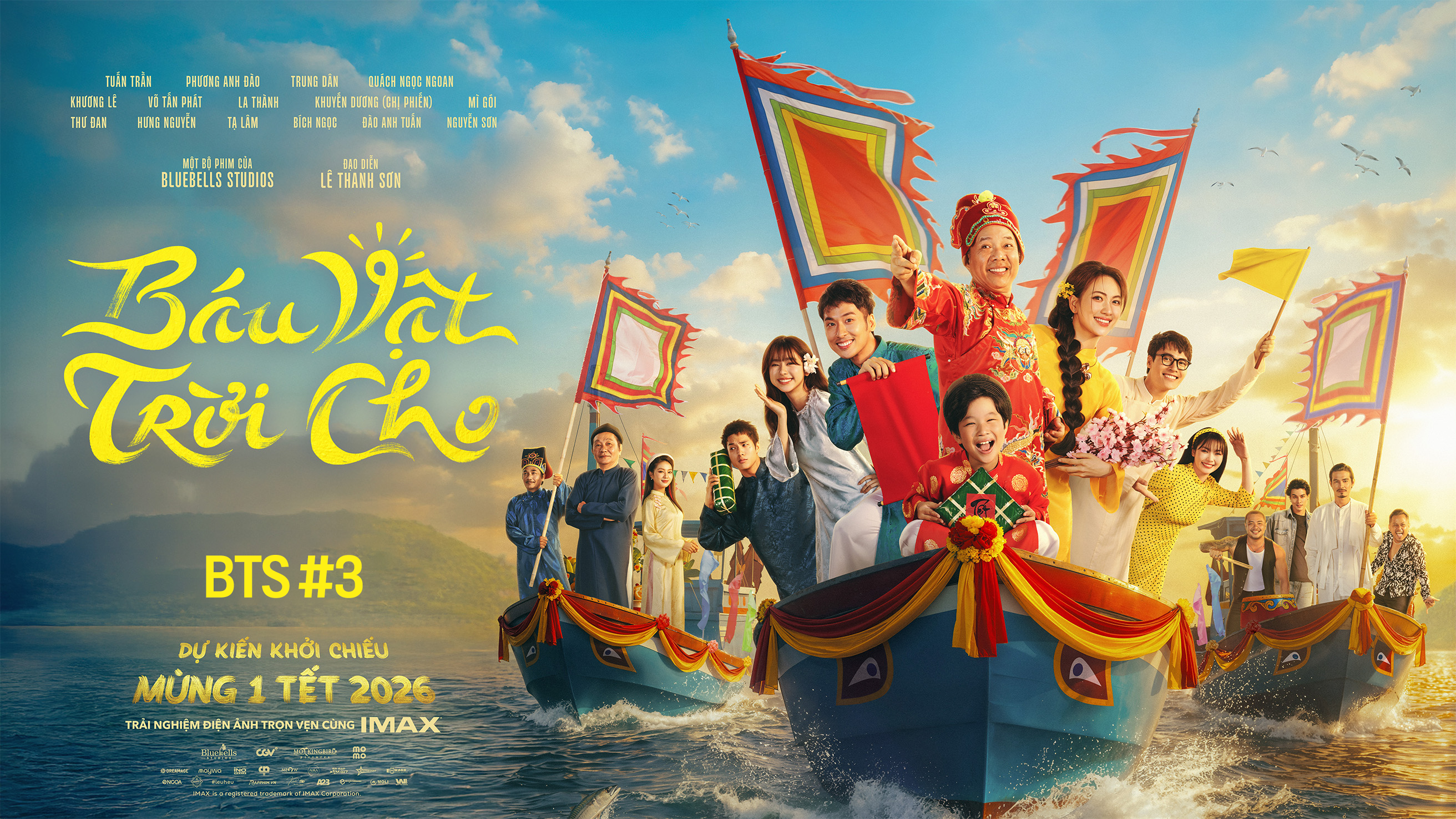 'Báu vật trời cho' 'chơi lớn', tung 6 tấm poster giới thiệu hệ thống nhân vật chồng chéo