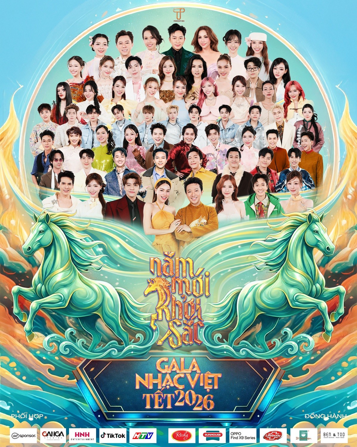 'Gala nhạc Việt' chính thức tung poster hé lộ 70 văn nghệ sĩ cùng tham gia 'Năm mới khởi sắc'