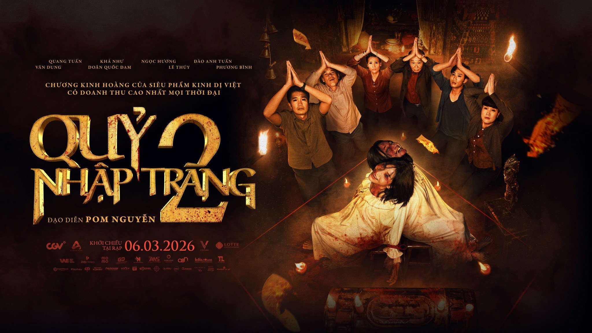 Màn biến hóa ma mị của Doãn Quốc Đam trong dự án kinh dị được mong chờ nhất 2026