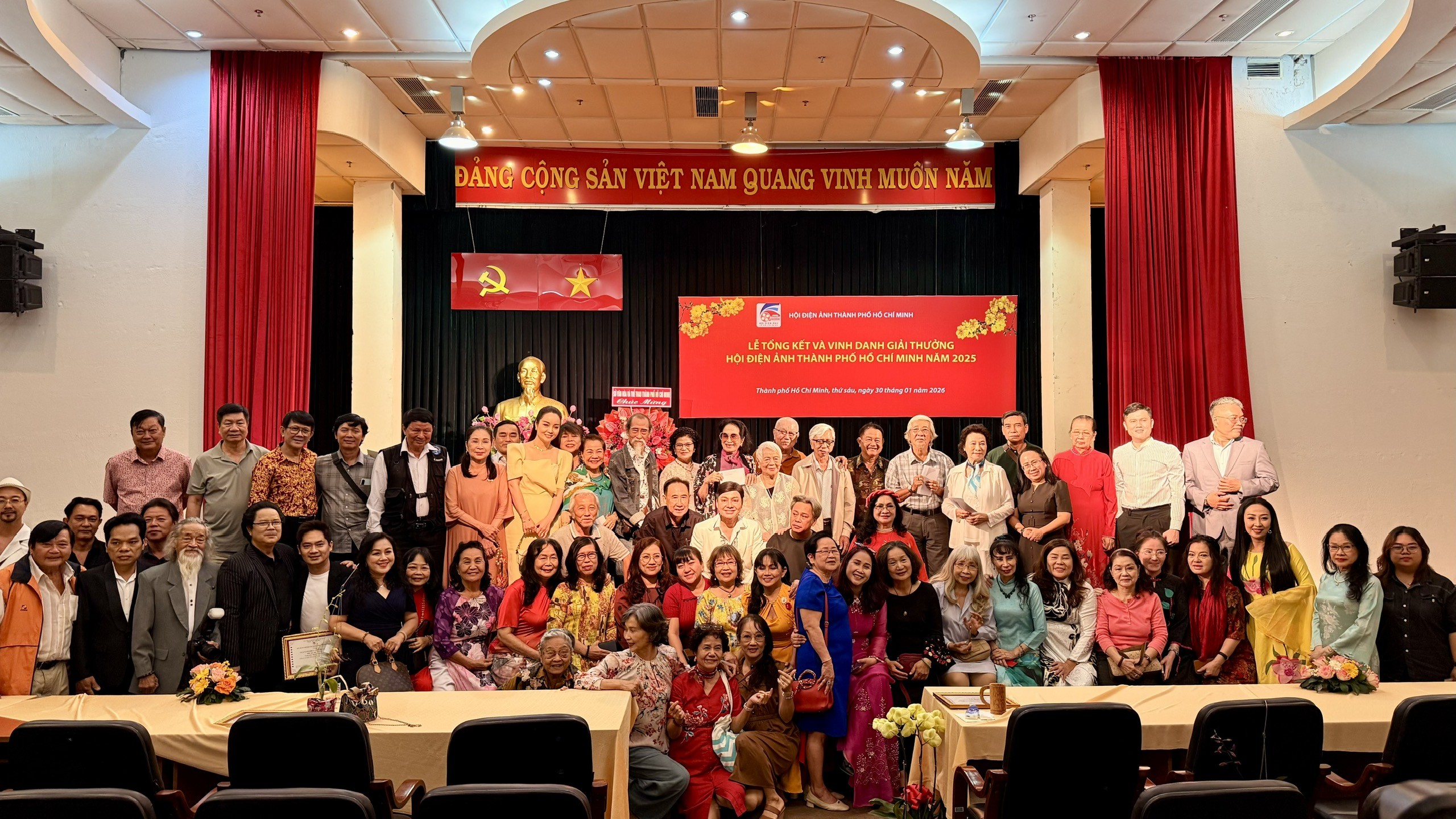 Hội Điện ảnh TP. HCM tổ chức tổng kết và vinh danh giải thưởng cho các tác phẩm, tập thể và cá nhân tiêu biểu năm 2025