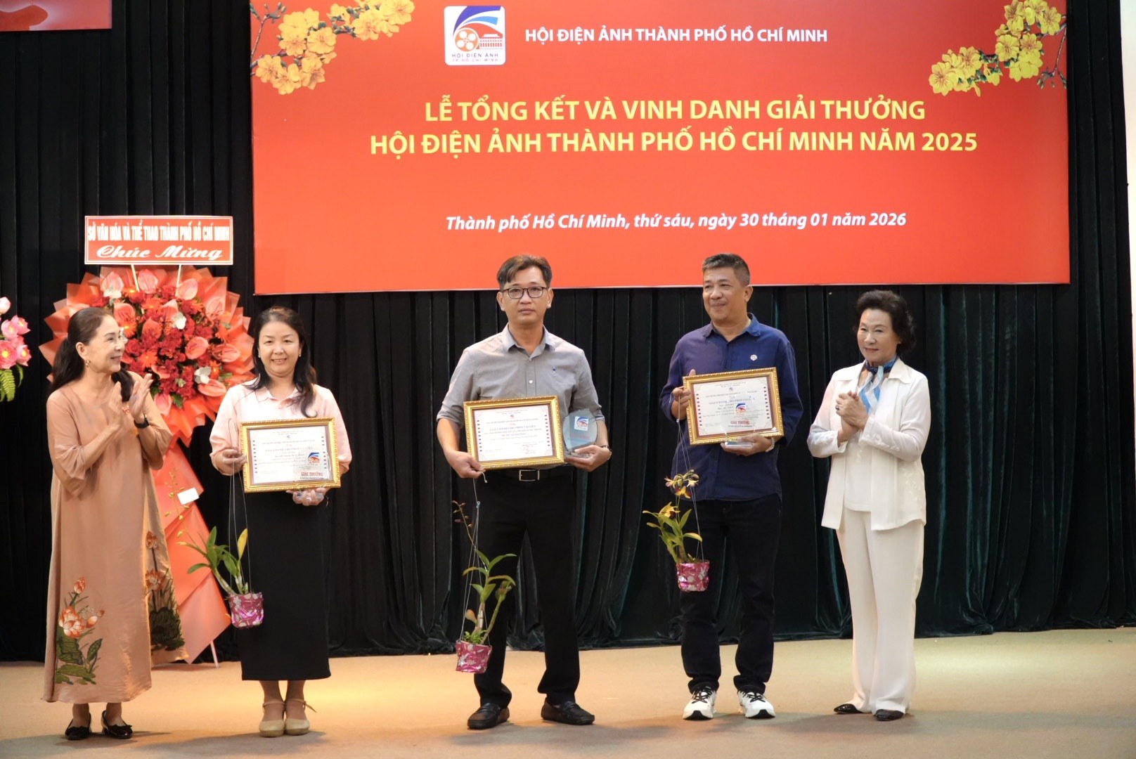 Hội Điện ảnh TP. HCM tổ chức tổng kết và vinh danh giải thưởng cho các tác phẩm, tập thể và cá nhân tiêu biểu năm 2025