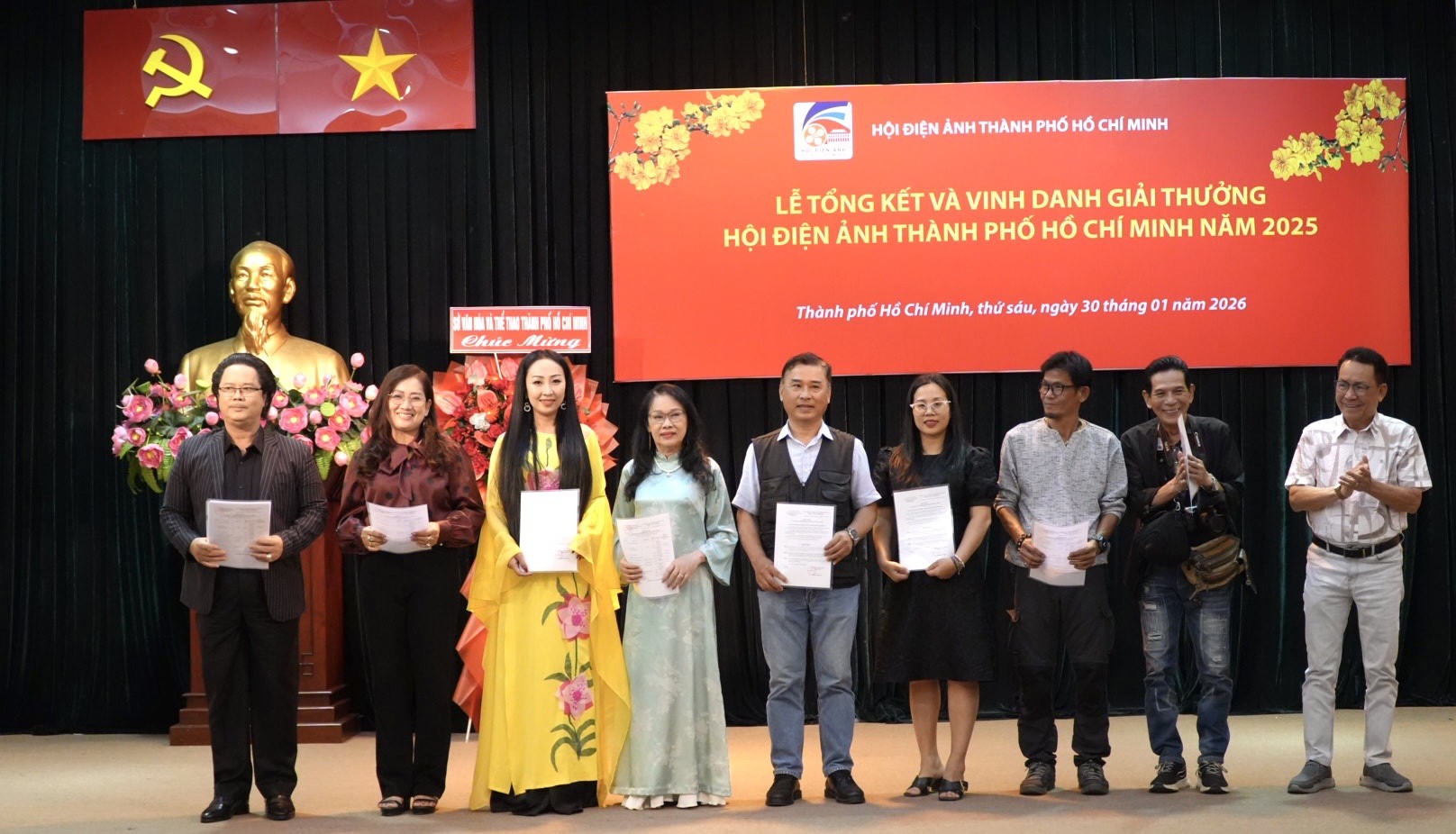 Hội Điện ảnh TP. HCM tổ chức tổng kết và vinh danh giải thưởng cho các tác phẩm, tập thể và cá nhân tiêu biểu năm 2025