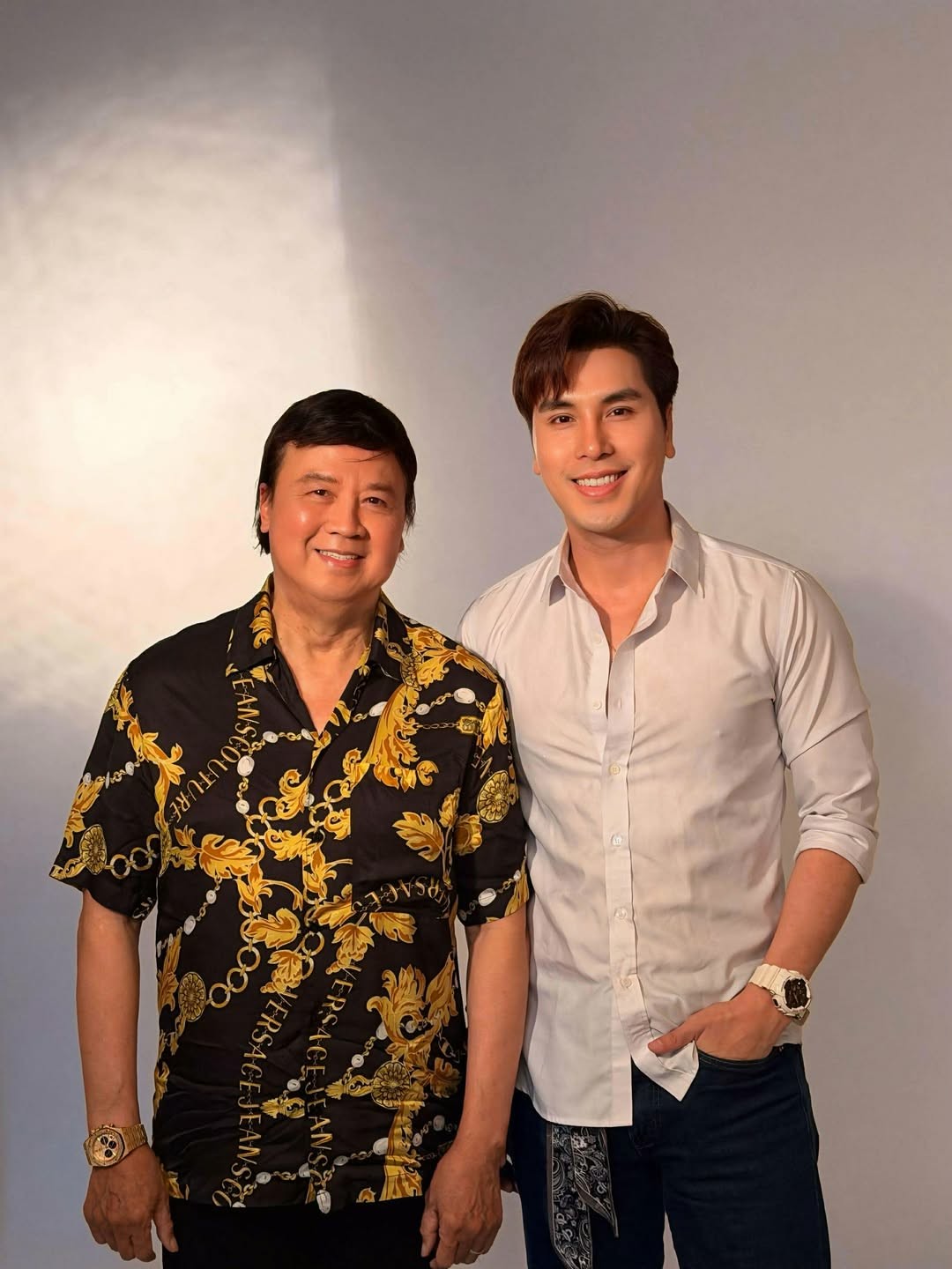 Hoàng Phi Kha và NSƯT Bảo Quốc tại nước ngoài