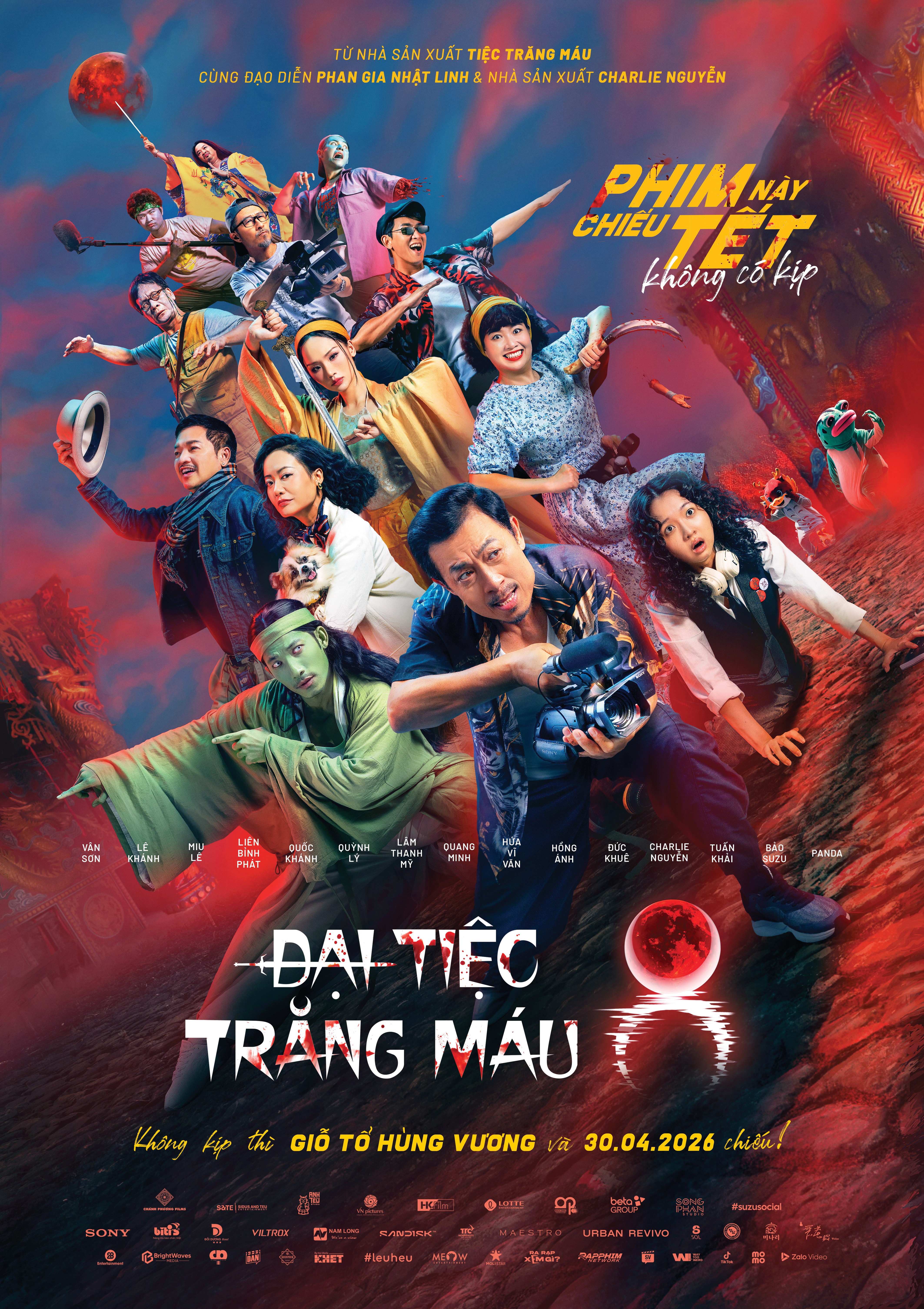 'Đại tiệc trăng máu 8' lấy bối cảnh trường quay 'phim rác': Nghi vấn làm về quỷ nhập tràng?