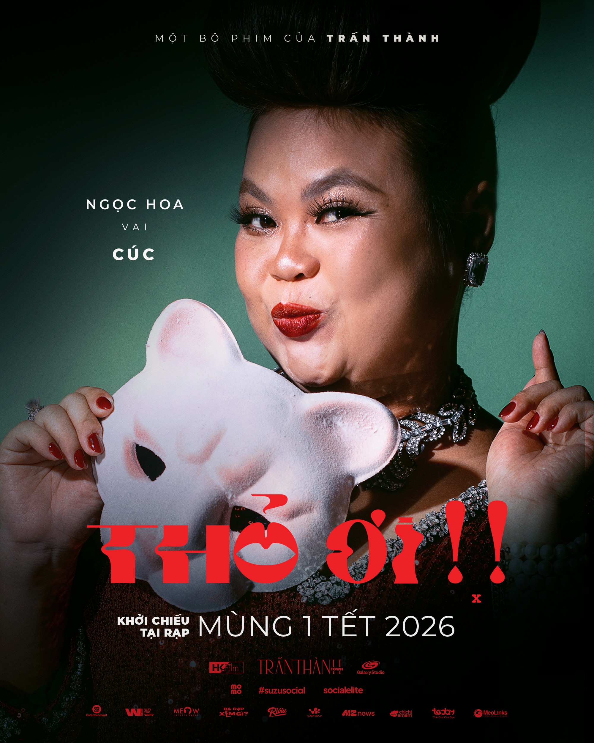 Character poster 'Thỏ ơi!!': 11 nhân vật, 11 câu chuyện đang được che giấu sau lớp măt nạ