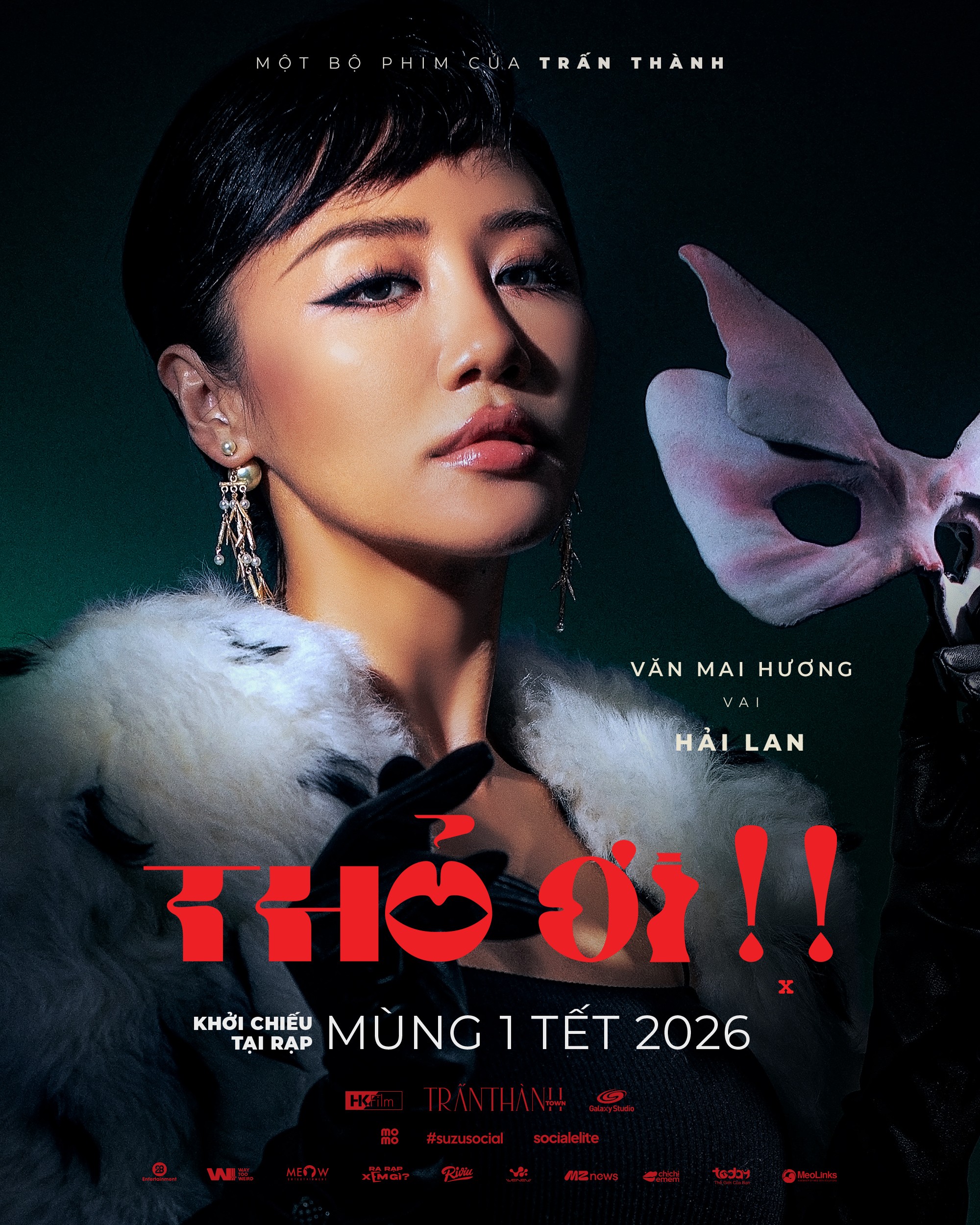 Character poster 'Thỏ ơi!!': 11 nhân vật, 11 câu chuyện đang được che giấu sau lớp măt nạ