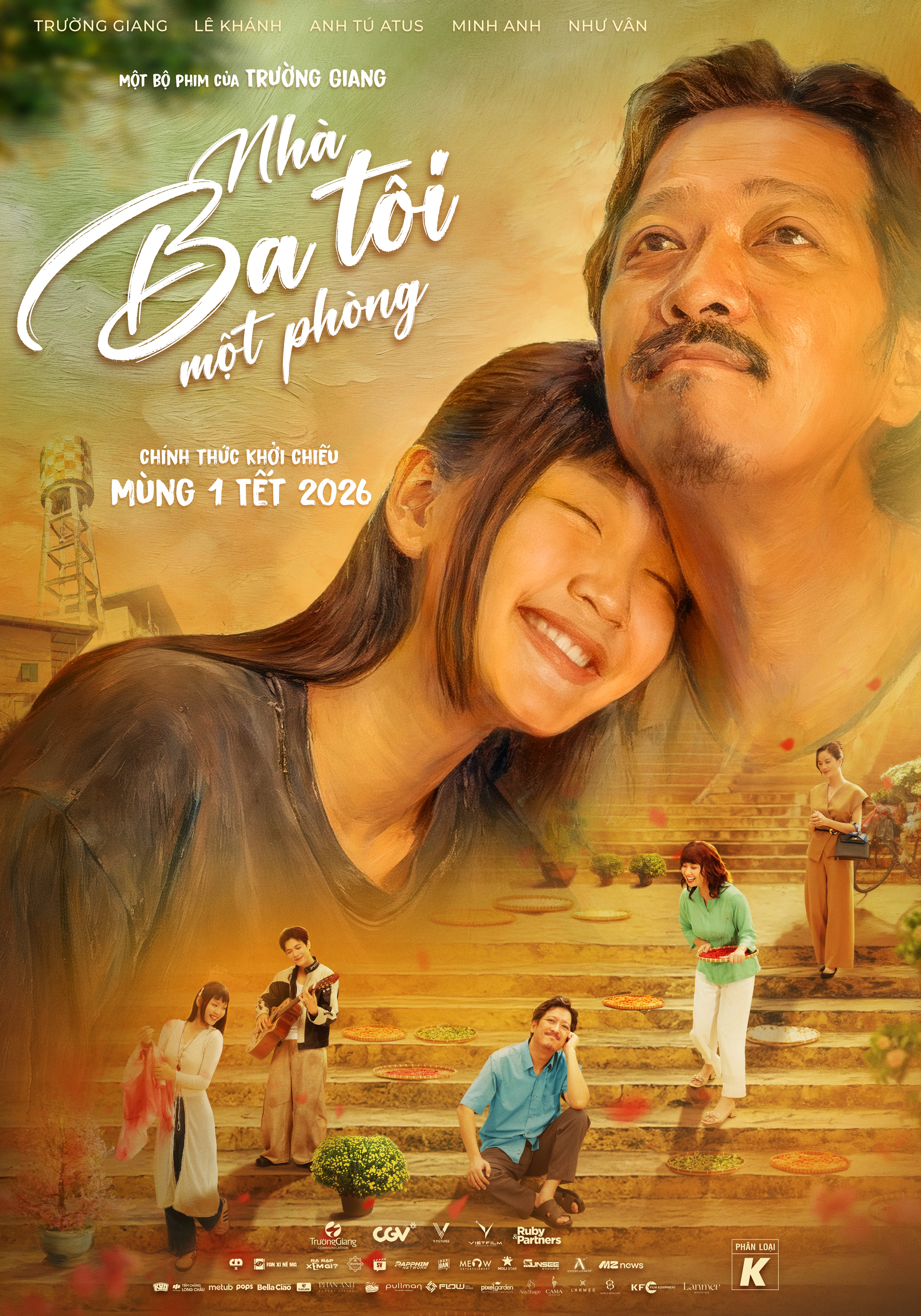 Trường Giang 'chơi tất tay' khi kéo một nửa showbiz hội tụ trong 'Nhà ba tôi một phòng'