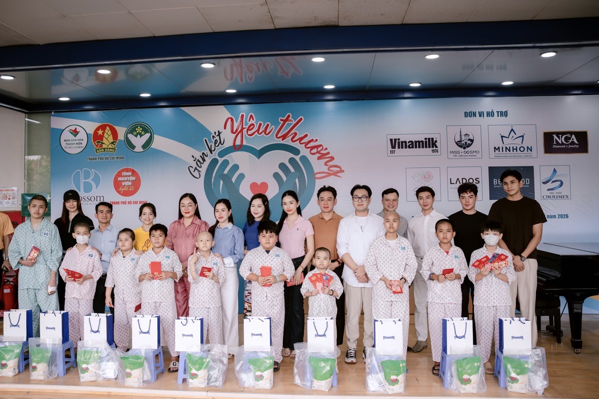 Hoa hậu Hoàng Thanh Nga lan tỏa yêu thương đến 250 bệnh nhi ung thư tại TP. HCM