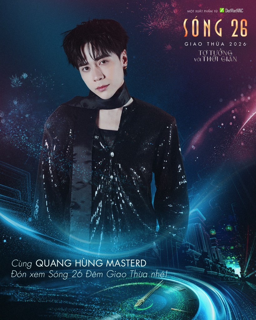 'Sóng 26 - Tơ tưởng với thời gian': Dàn line-up chính thức được công bố, bức tranh âm nhạc đa thế hệ với nhiều tiết mục có 'một không hai'