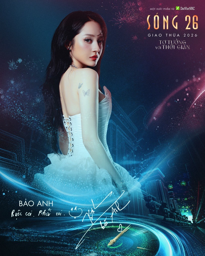 'Sóng 26 - Tơ tưởng với thời gian': Dàn line-up chính thức được công bố, bức tranh âm nhạc đa thế hệ với nhiều tiết mục có 'một không hai'