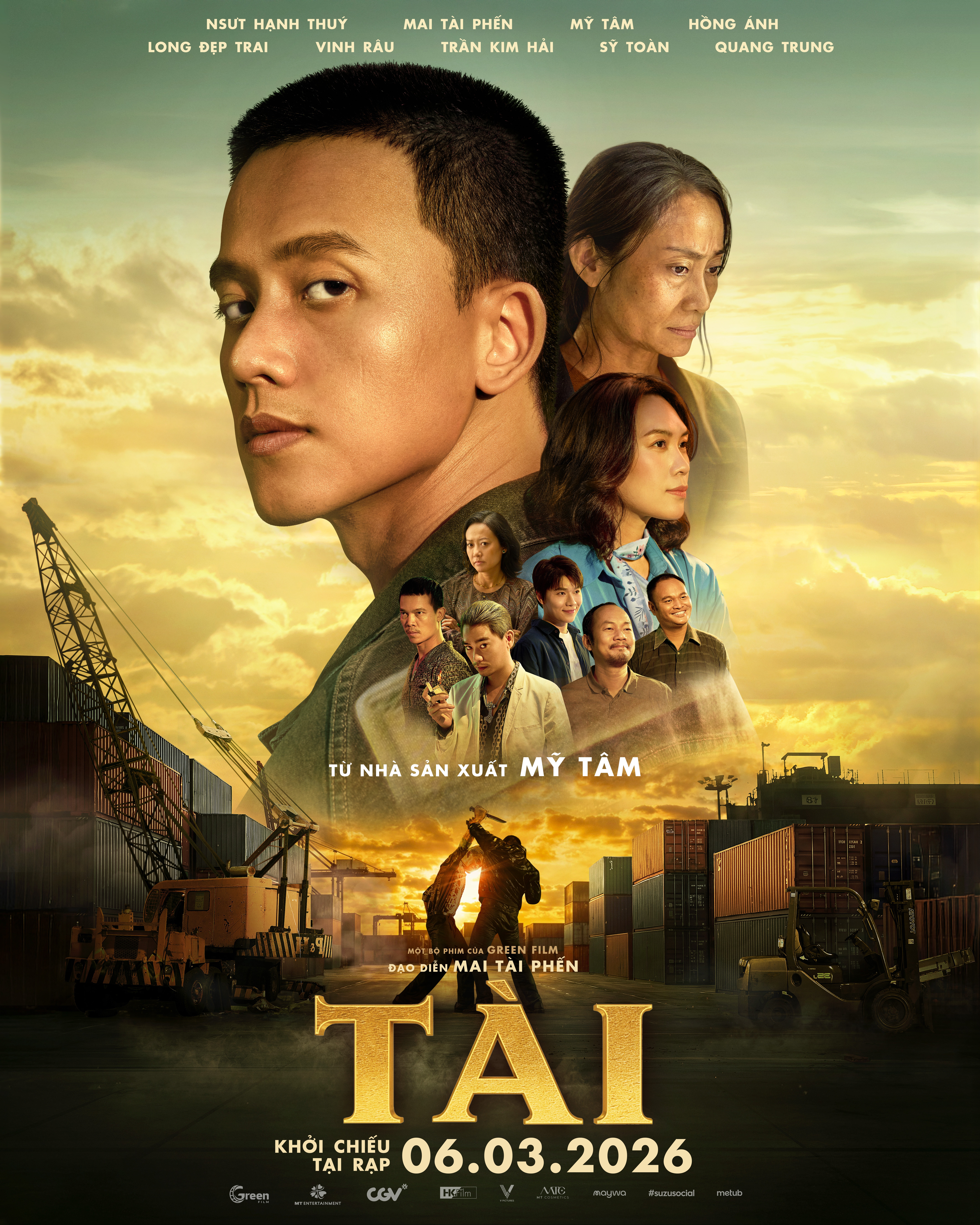 Phim điện ảnh 'Tài' bật mí tuyến nội dung thông qua poster nhân vật