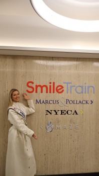 Yolina Lindquist thăm trụ sở Smile Train tại New York: Lan tỏa thông điệp nhân ái trong hành trình Homecoming