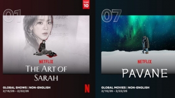 'The Art of Sarah' đứng đầu bảng xếp hạng phim toàn cầu Netflix