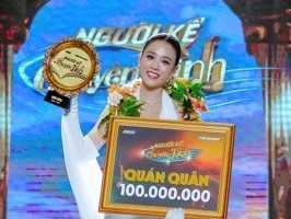 Mai Diễm My bùng nổ đêm chung kết, rinh luôn Quán quân 'Người kể chuyện tình' mùa 9