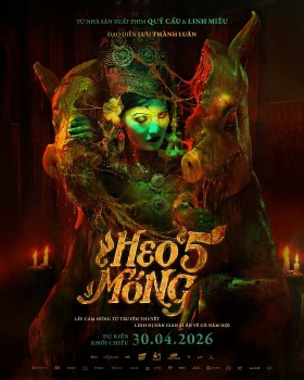 Hé lộ những hình ảnh đầu tiên đậm màu sắc văn hóa tâm linh trong phim kinh dị 'Heo năm móng'