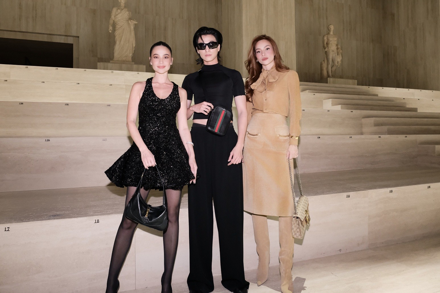 Hồ Ngọc Hà chiếm trọn spotlight show Gucci tại Ý: Khí chất ngời ngời, xứng danh 'Friend of House'