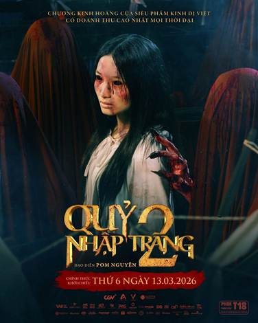 Khả Như – Quang Tuấn – Vân Dung tái xuất, Doãn Quốc Đam gây tò mò với vai diễn bí ẩn trong 'Quỷ nhập tràng 2'