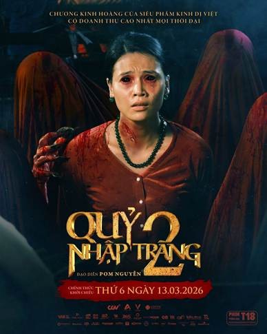 Khả Như – Quang Tuấn – Vân Dung tái xuất, Doãn Quốc Đam gây tò mò với vai diễn bí ẩn trong 'Quỷ nhập tràng 2'