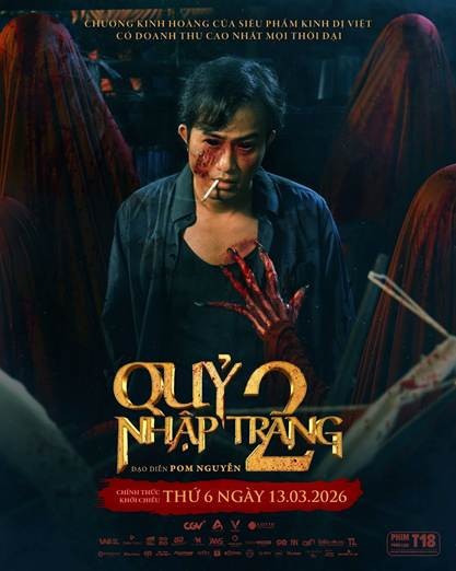 Khả Như – Quang Tuấn – Vân Dung tái xuất, Doãn Quốc Đam gây tò mò với vai diễn bí ẩn trong 'Quỷ nhập tràng 2'