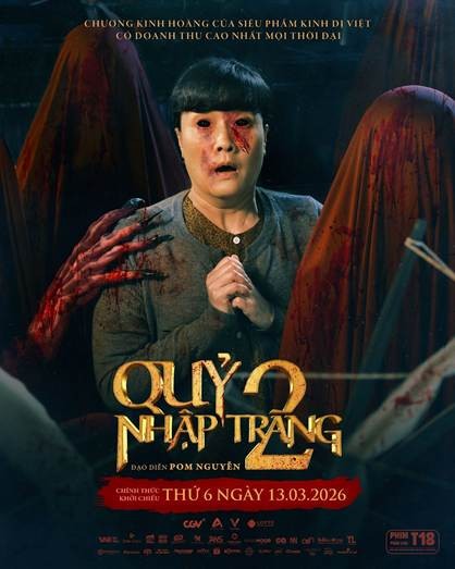 Khả Như – Quang Tuấn – Vân Dung tái xuất, Doãn Quốc Đam gây tò mò với vai diễn bí ẩn trong 'Quỷ nhập tràng 2'