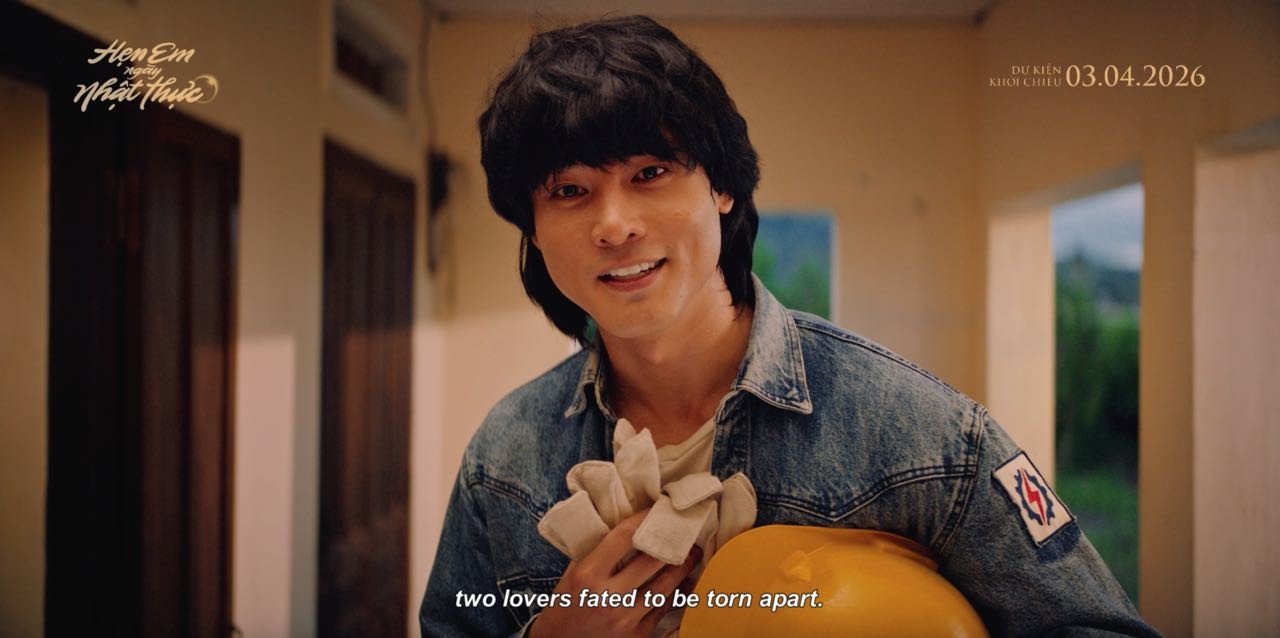 'Hẹn em ngày nhật thực': Thiên Ân, Khương Lê đưa người xem 'xuyên không' về những năm 90