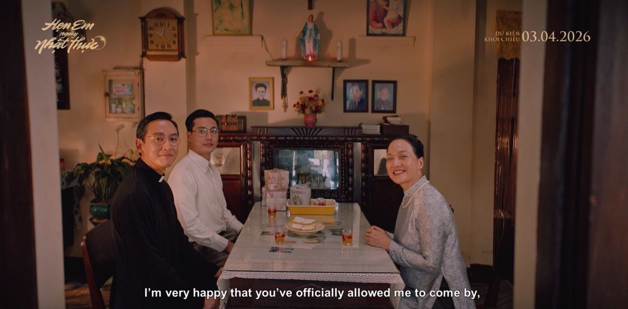 'Hẹn em ngày nhật thực': Thiên Ân, Khương Lê đưa người xem 'xuyên không' về những năm 90