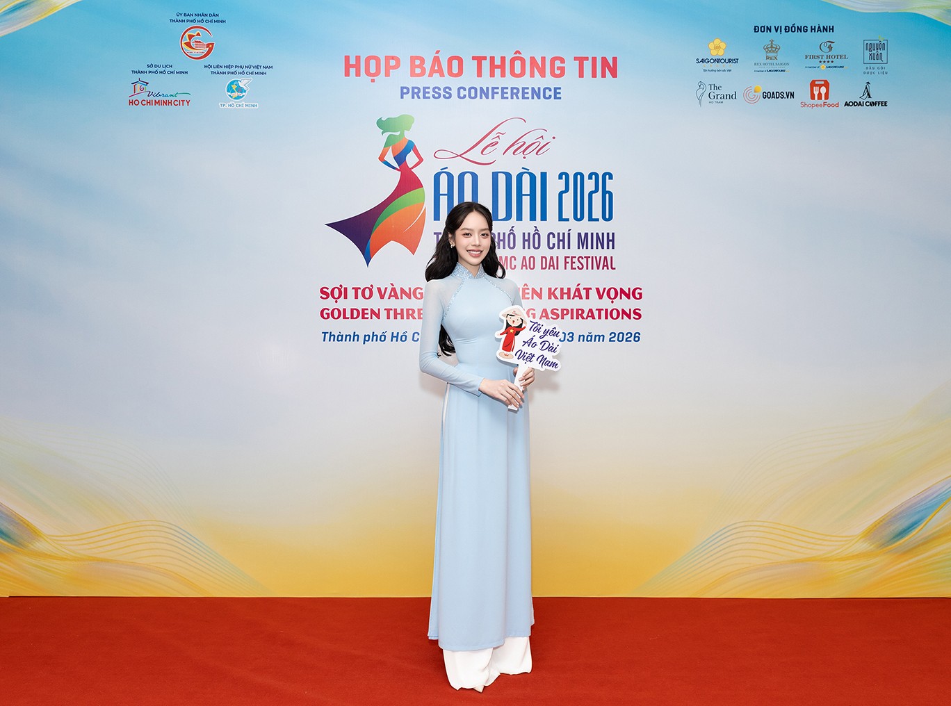 Hoa hậu Thanh Thủy, Tiểu Vy, Lương Thùy Linh là Đại sứ 'Lễ hội áo dài TP. HCM' lần thứ 12 năm 2026