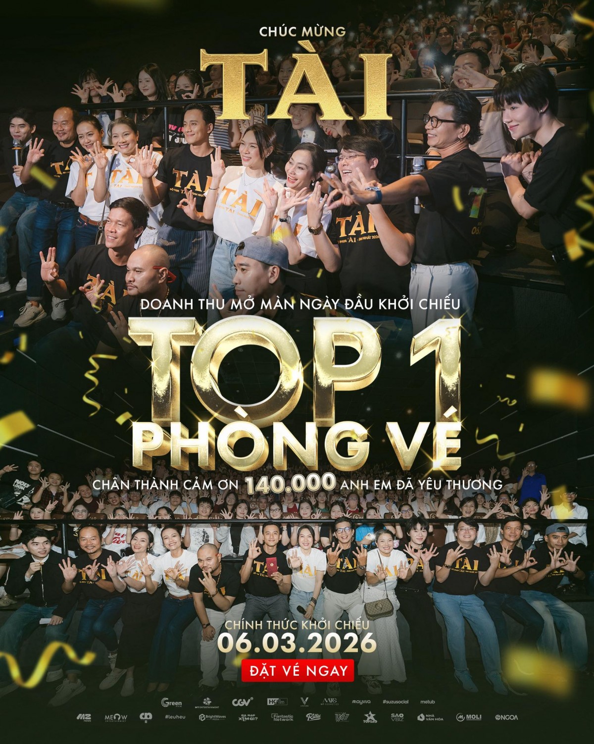 Phim ‘Tài’ của Mỹ Tâm dẫn đầu phòng vé, vượt qua ‘Thỏ Ơi!!’