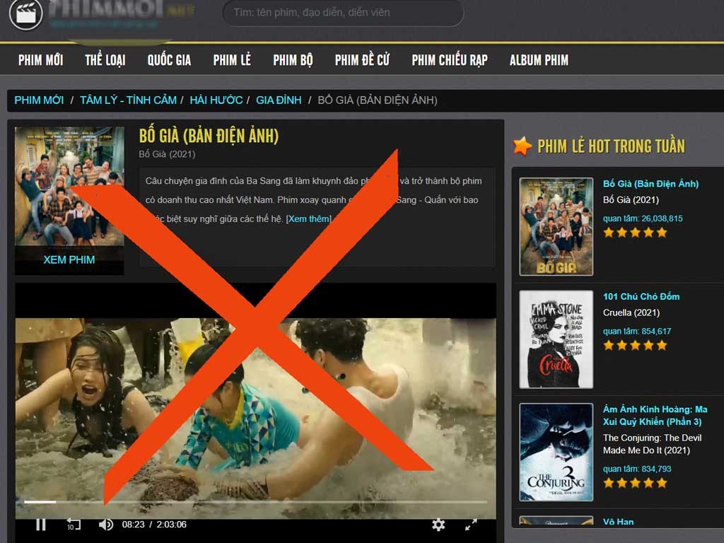 Nền tảng phim lậu và hệ lụy để lại: Khi 'miễn phí' không còn là vô hại