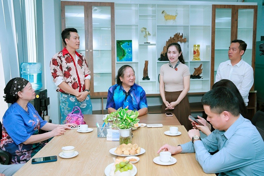 Quách Beem nói về hành trình làm phim điện ảnh đầu tay 'Đường về' tại sự kiện khai trương VPĐD phía Nam - Hội Điện ảnh Việt Nam