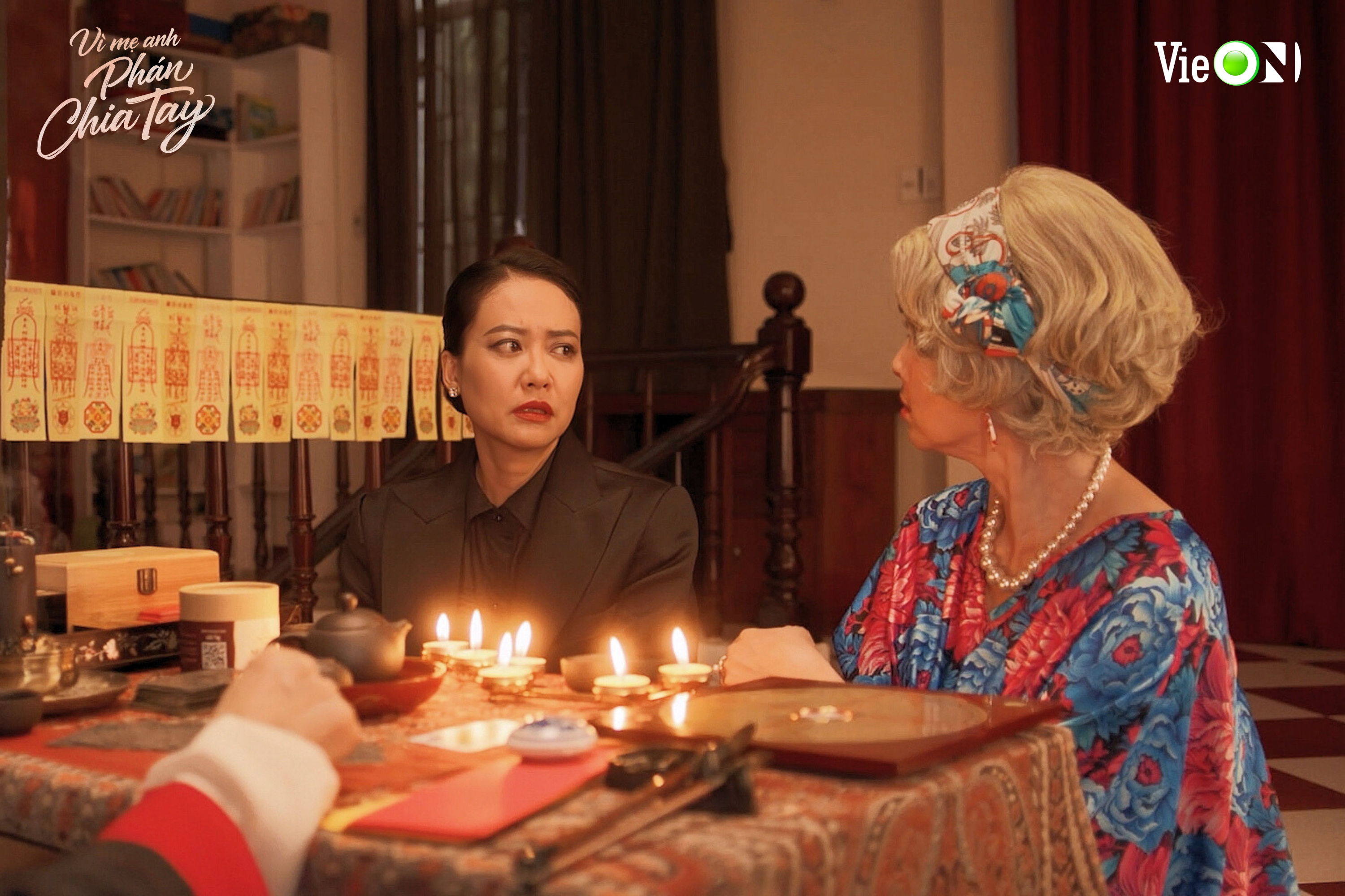 Nhân vật thầy bói của NSƯT Mỹ Duyên 'thao túng' cả ê-kip 'Vì mẹ anh phán chia tay'