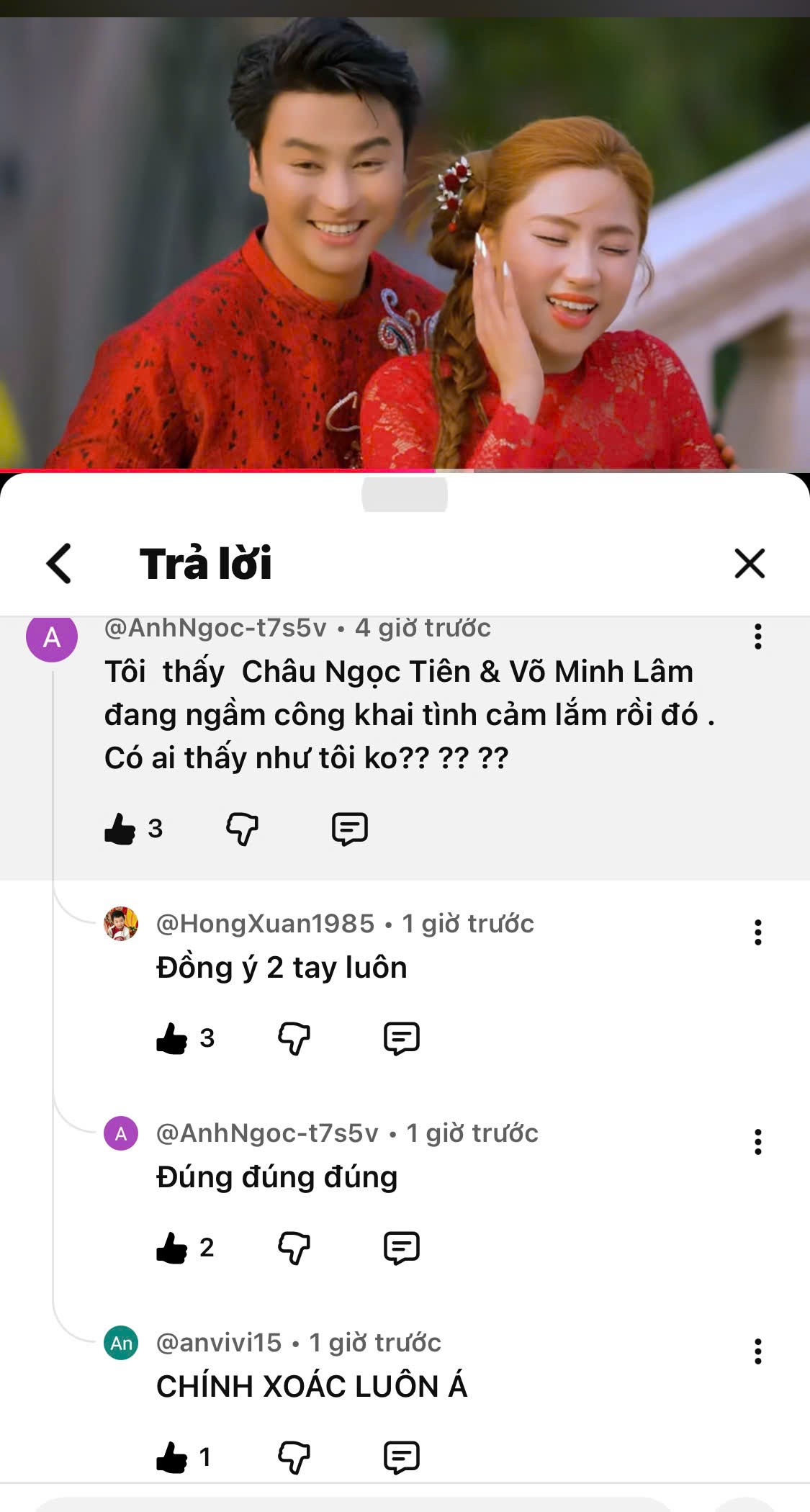 Con gái nghệ sĩ cải lương Châu Thanh vướng nghi vấn tình cảm với Võ Minh Lâm