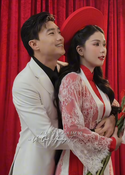 Quốc Trường gây bão mạng với bức ảnh cưới cùng Ngọc Trinh