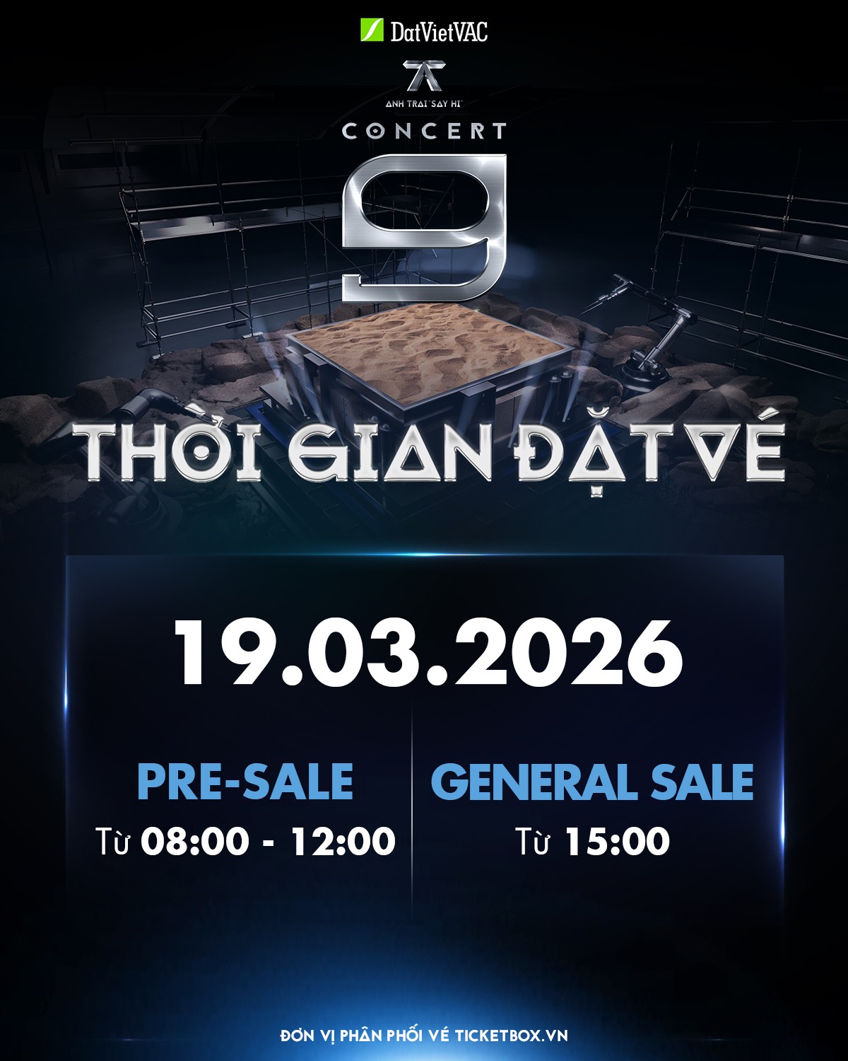 Chính thức công bố ngày bán vé concert 'Anh trai say hi' mùa 1 day 9 trước thềm concert day 2 mùa 2