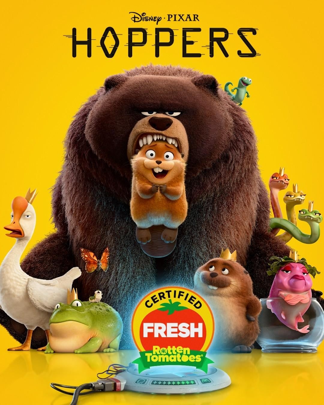 Lý do 'Hoppers' tạo cơn sốt phòng vé với 88 triệu USD mở màn?