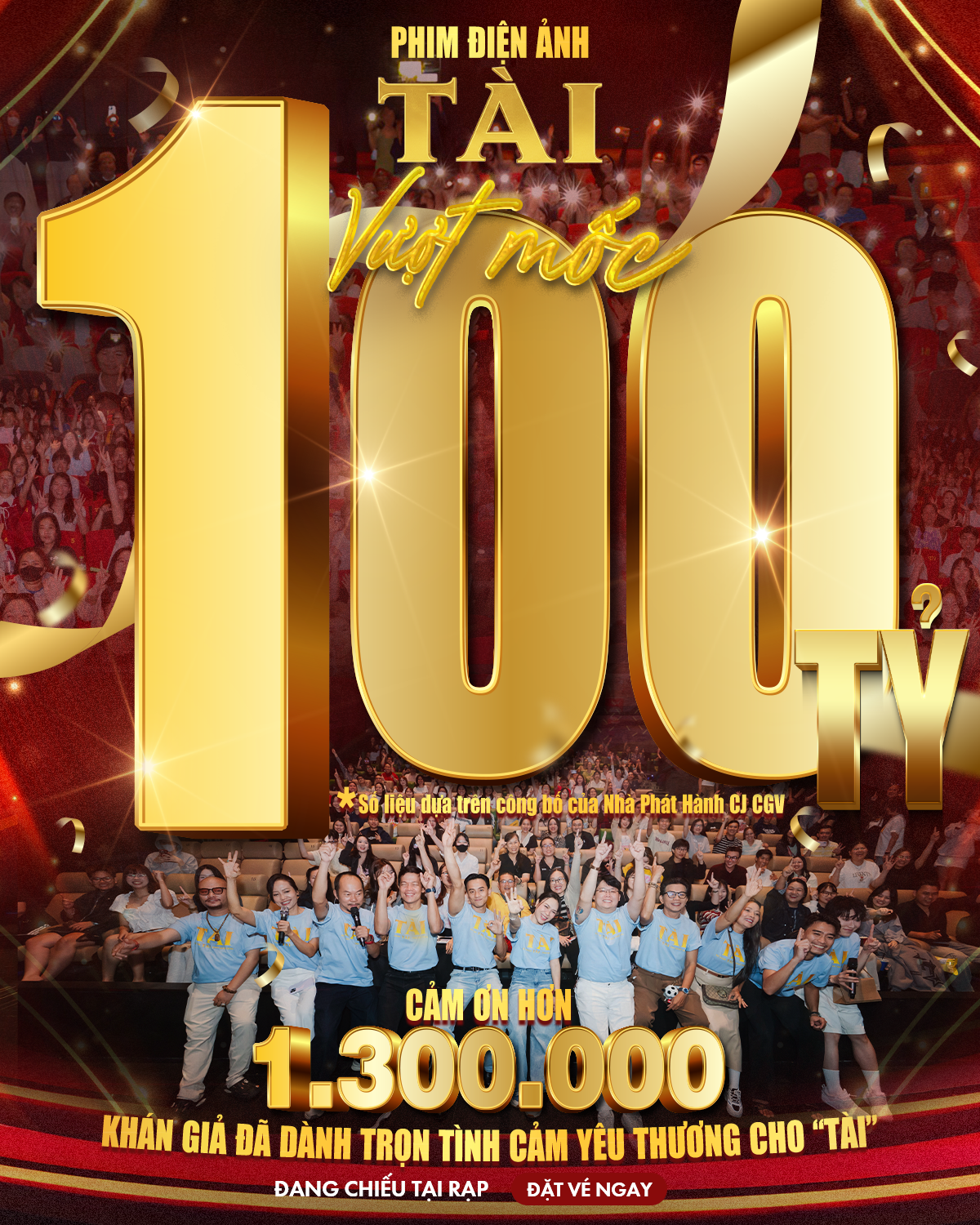 Phim 'Tài' vượt mốc 100 tỷ, Mai Tài Phến sẽ có một buổi gặp gỡ đặc biệt tại Hà Nội