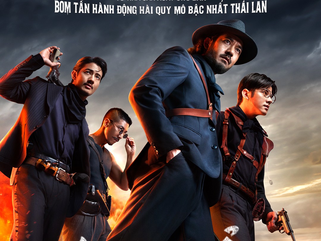 'Tứ hổ đại náo': Bom tấn 18+ của Mario Maurer càn quét phòng vé, thu 103 triệu Baht trước khi đổ bộ Việt Nam