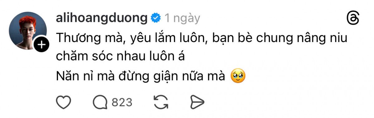 Ali Hoàng Dương gây tranh cãi với phát ngôn về ‘Anh Trai Say Hi’