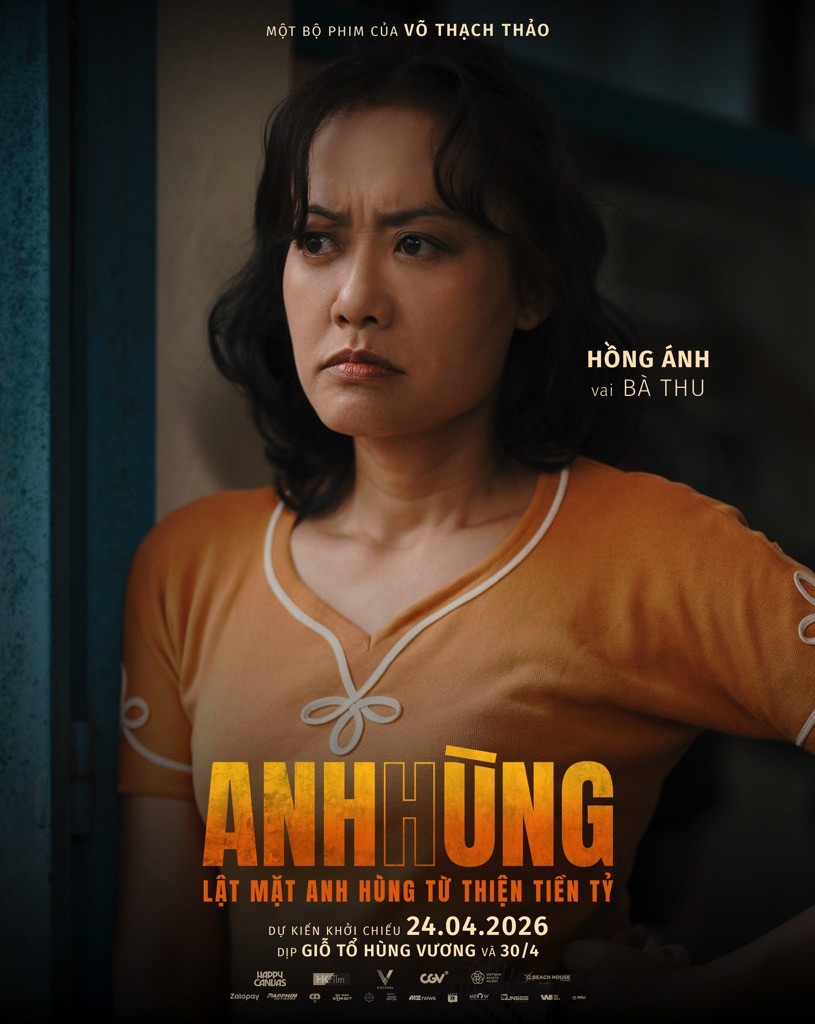 Loạt poster nhân vật 'Anh Hùng' hé lộ nỗi niềm người cha, người mẹ đơn thân