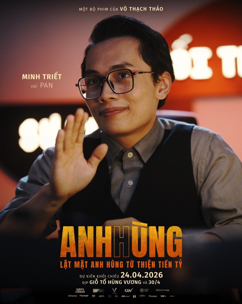 Loạt poster nhân vật 'Anh Hùng' hé lộ nỗi niềm người cha, người mẹ đơn thân