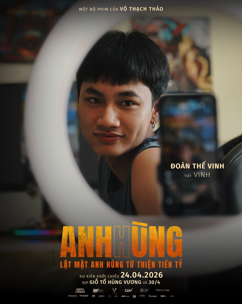 Loạt poster nhân vật 'Anh Hùng' hé lộ nỗi niềm người cha, người mẹ đơn thân