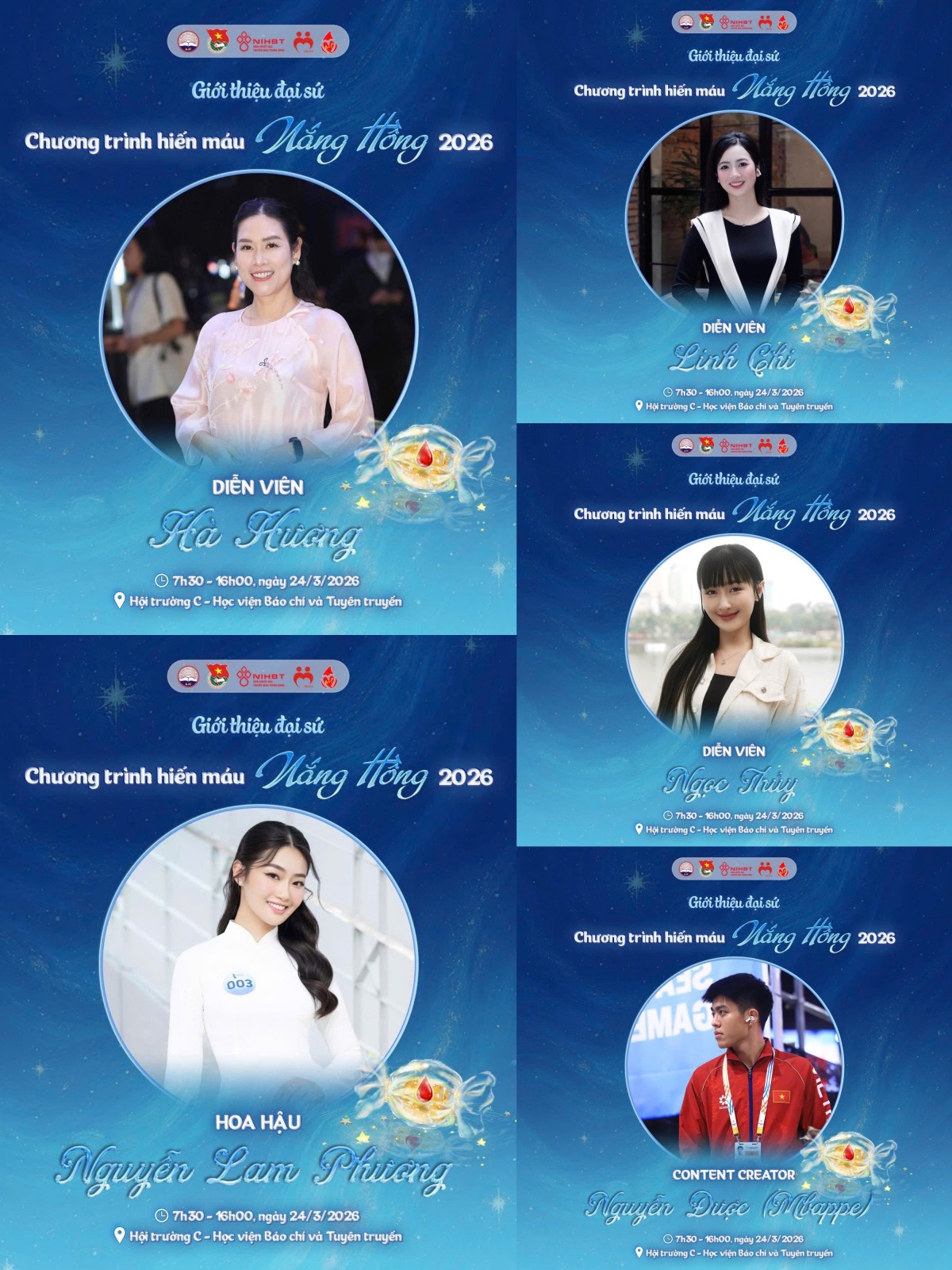 Chương trình hiến máu Nắng Hồng 2026: 'Kết nối cộng đồng - Ươm mầm sự sống'