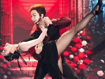 Màn vũ đạo như thi 'Bước nhảy hoàn vũ' của Tăng Phúc chiếm sóng MXH: Khán giả nín thở, nữ vũ công 'bầm dập' đôi chân