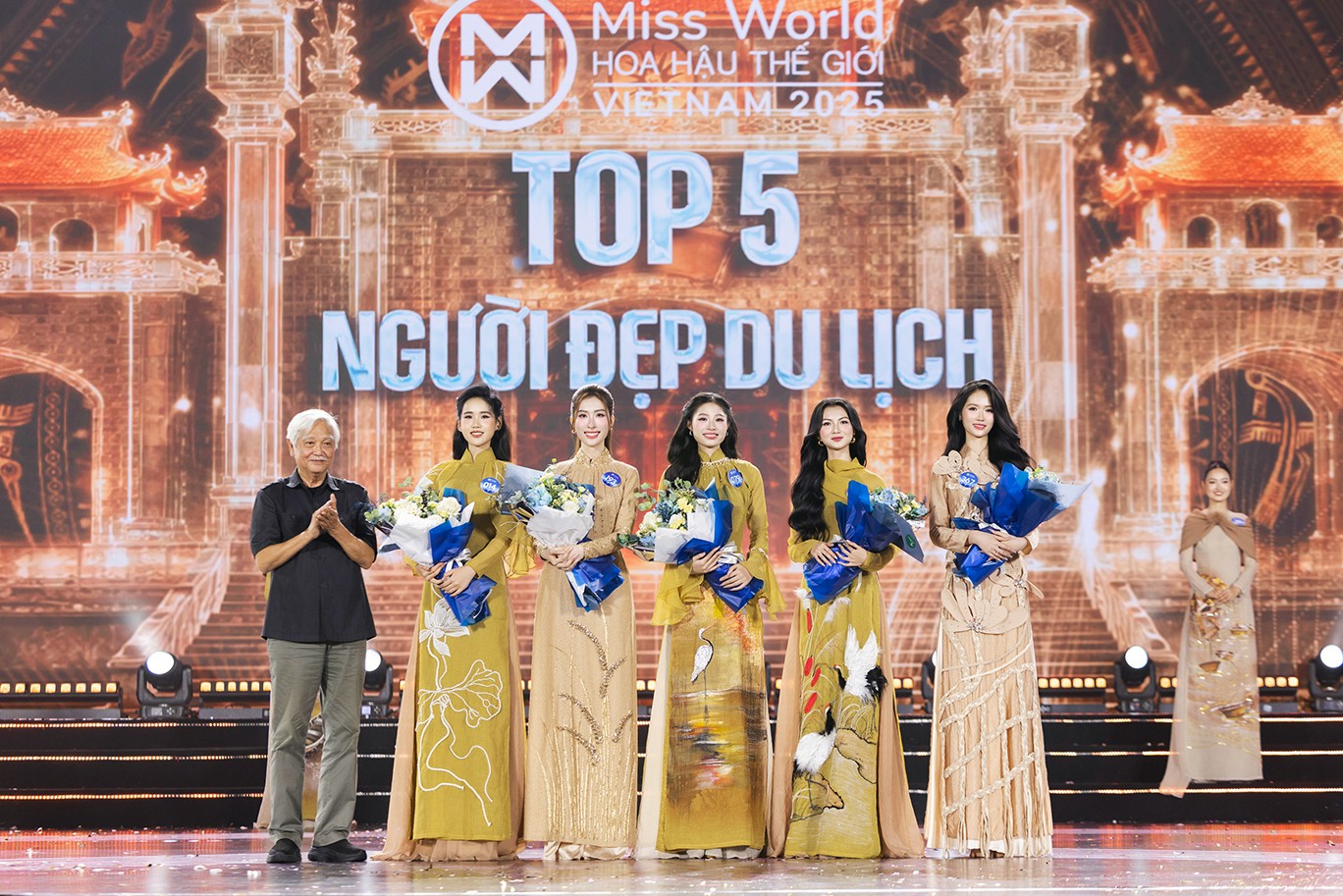 Chung khảo 'Miss World Vietnam 2025': Mãn nhãn với 'Dances of Vietnam', lộ diện Top 5 Người đẹp biển