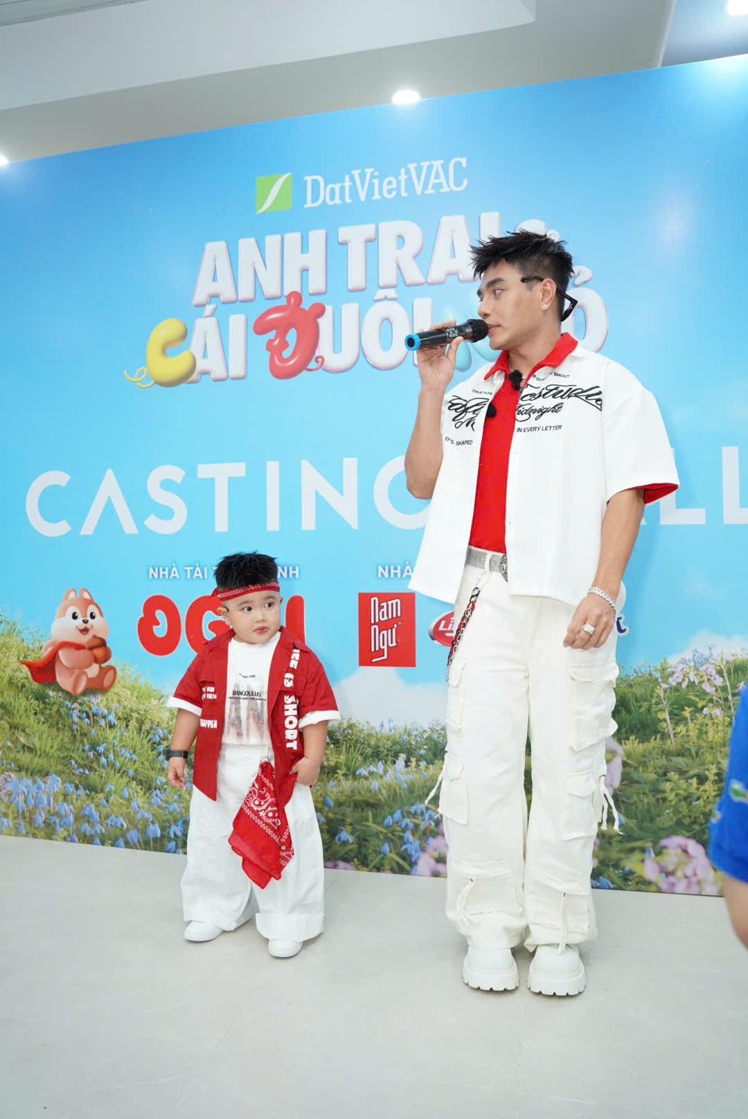 Lê Dương Bảo Lâm cùng con trai Ku Phin khuấy đảo casting call 'Anh trai và cái đuôi nhỏ'