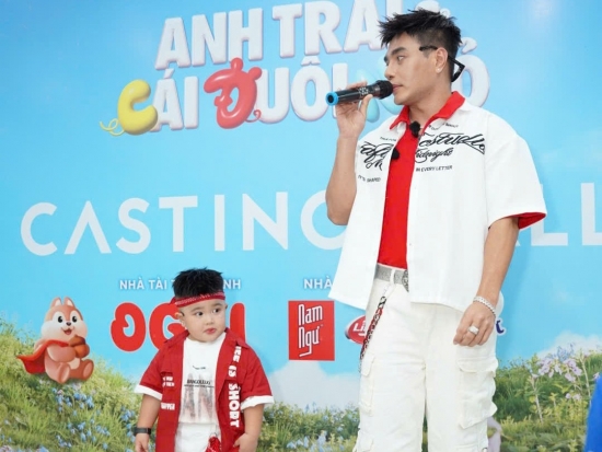 Lê Dương Bảo Lâm cùng con trai Ku Phin khuấy đảo casting call 'Anh trai và cái đuôi nhỏ'