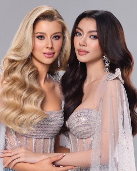'Miss Cosmo 2025' - Yolina Lindquist hội ngộ 'Miss Cosmo Myanmar 2026' trong bộ ảnh đánh dấu thế hệ nhan sắc mới