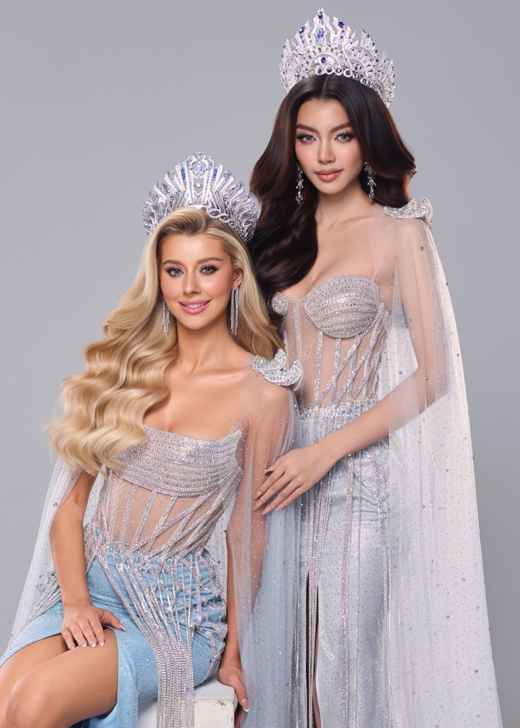 'Miss Cosmo 2025' - Yolina Lindquist hội ngộ 'Miss Cosmo Myanmar 2026' trong bộ ảnh đánh dấu thế hệ nhan sắc mới